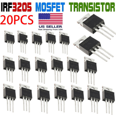 5pcs IRF3205 MOSFET Power Transistor 55V 110A TO-220 IR | Australia
