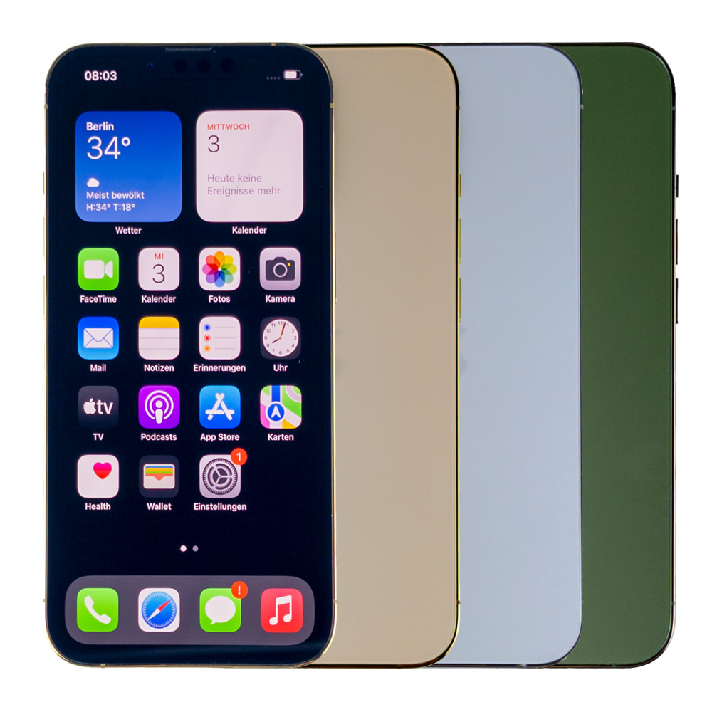 Apple iPhone 13 Pro 128 GB Graphit Smartphone *Gut* DE Händler