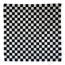 Black and White Checkered Bandanna / Bandana / Checkered Flag Bandanna