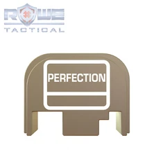 Rowe Tactical Rear Slide Back Plate for Glock Gen 1-4 - FDE - Glock Perfection