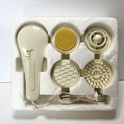 Vintage 1980er Jahre Conair Wärme Beruhiger Massagegerät DH30 mit Aufsätzen