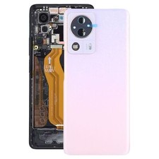 For Xiaomi 13 Lite Original Rear Back Glass Battery Cover with Camera Lens Pink