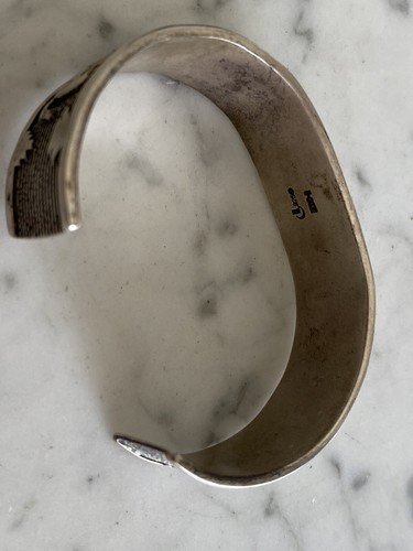 Bracciale Carolyn Pollack Argento Sterling 925 Turchese Freccia Cavallo R Luna - Foto 9 di 16
