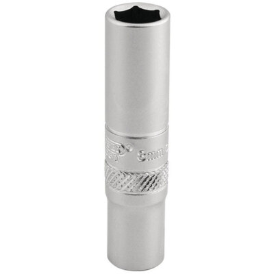 Draper Expert 16528 1/4'' Sq. Dr. 6 Point Deep Socket (8mm)