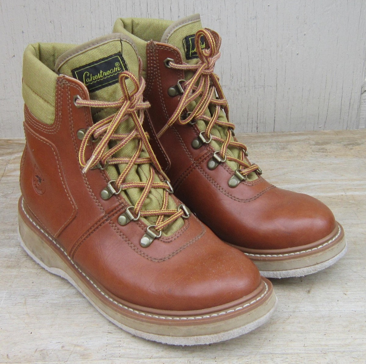 HODGMAN LAKESTREAM Felt-Soled FLY-FISHING Wading BOOTS Men