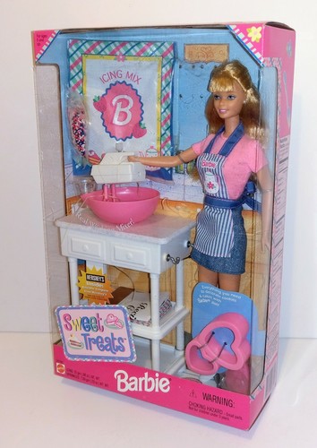 BAMBOLA BARBIE SWEET TREATS VINTAGE BARBIE 1998 MATTEL - Foto 5 di 10