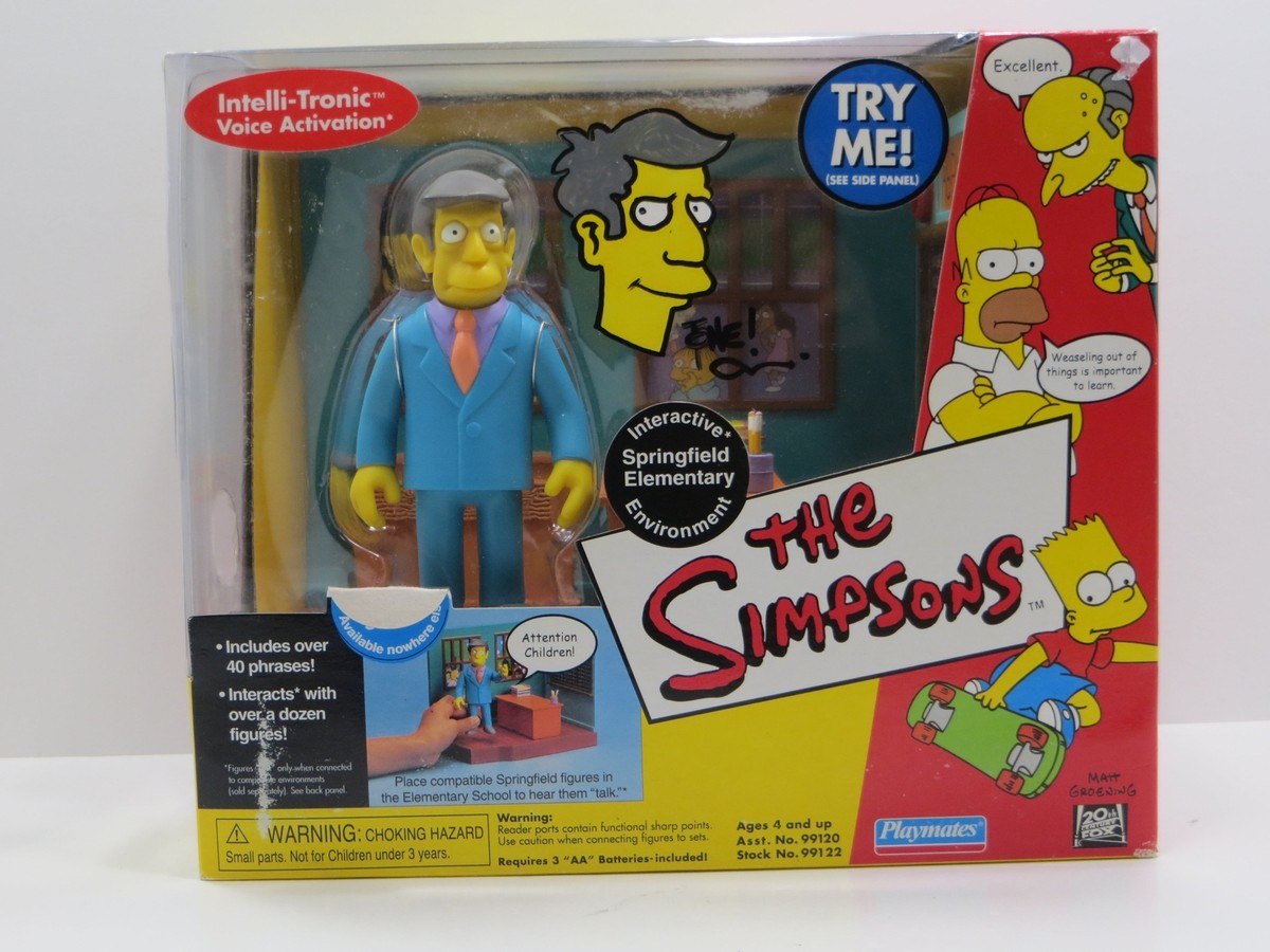 TONE RODRIGUEZ SIGNED SKETCHED Principal Skinner - Springfield