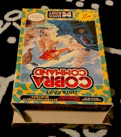 Cobra Command NES CIB Very Good Condition Authentic Complete Nintendo Game