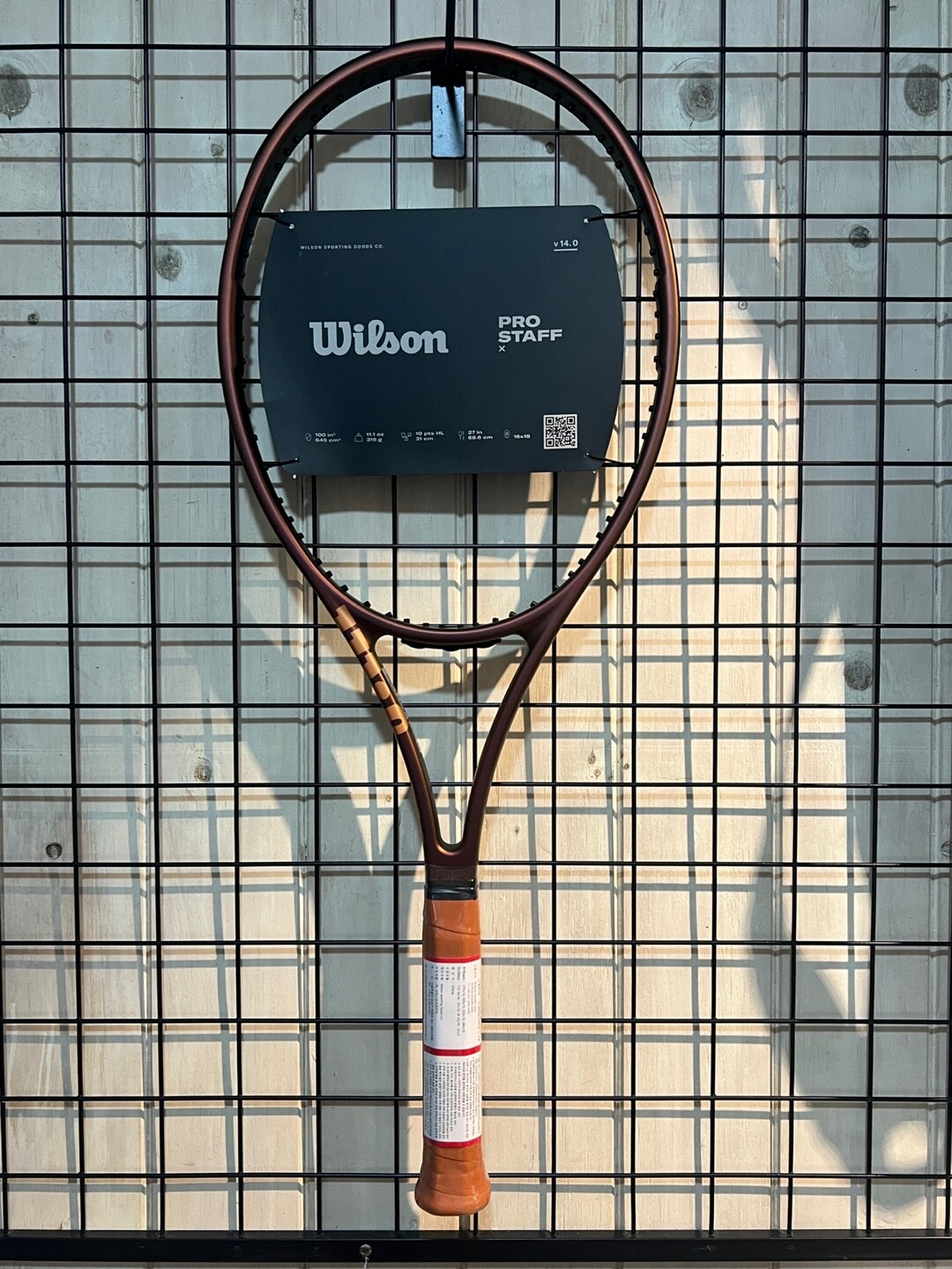 Теннисная ракетка Wilson Pro Staff X v140 Ракетка 100sq 315g 16x19 G2 без натяга NWT 51490₽