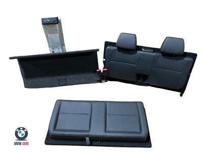 Mercedes Benz S212 W212 Estate Rear Seats Third Row Black Leather | eBay UK