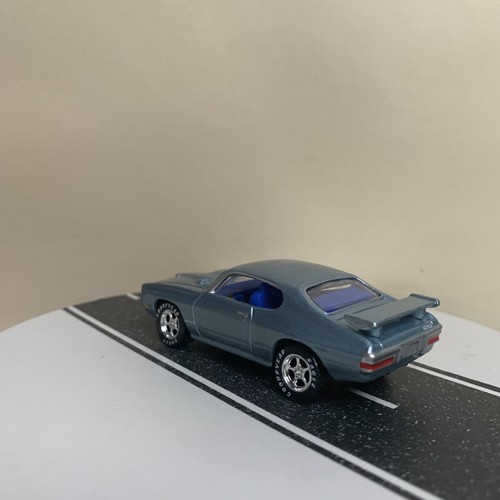 Matchbox Collectibles Barrett Jackson 1970 Pontiac GTO Judge Light Blue Mtflk NM - Picture 4 of 14