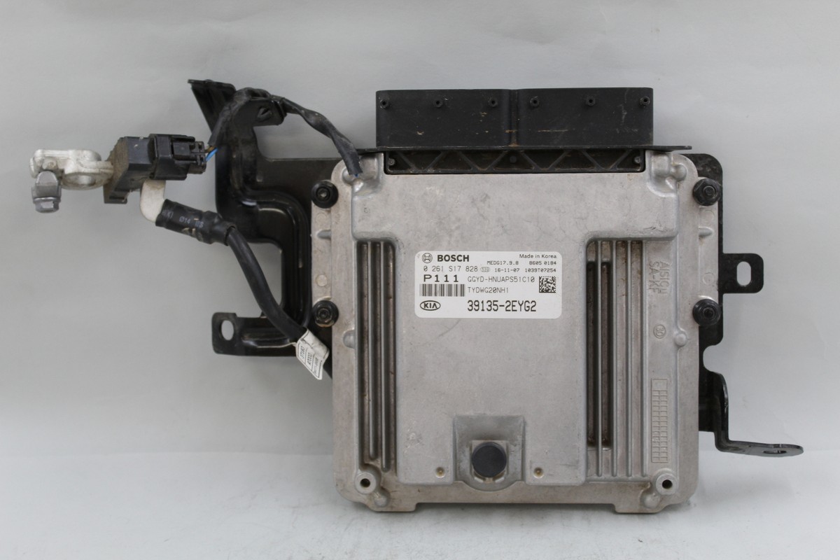 gba 確認用 17 18 KIA FORTE ECU ECM ENGINE CONTROL MODULE COMPUTER 39135