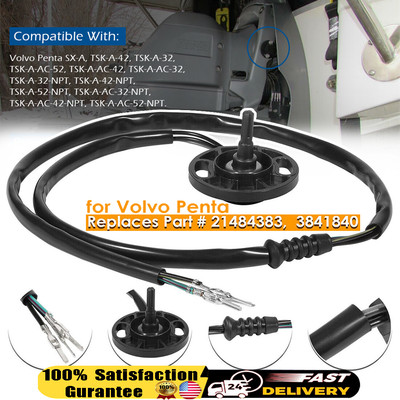 for Volvo Penta Trim Sender Sensor Sending Unit SX-A DPS-A DPSB 21484383 3841840