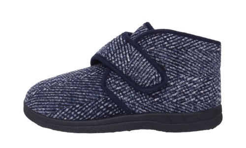 ZAPATOS DE HOMBRE ACOGEDORES ZAPATOS DE INVIERNO CON CORREA TÁCTIL DE LANA CÁLIDA PARA HOMBRE DE INTERIOR - Imagen 3 de 15