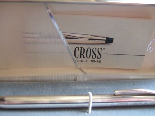 Full Kit Vintage Cross Sterling Silver Hallmarked Excellence in Service Pen! - Picture 2 of 12