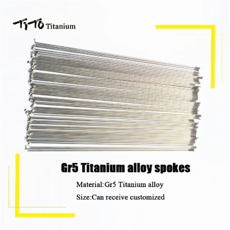 2mm Titanium Alloy MTB Road Bike Wheelgroup Bicycle Spokes 180-300mm - Image 3 of 4