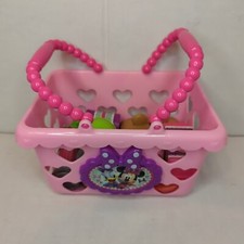 DISNEY MINNIE MOUSE Bow-Tique Bowtastic Shopping Basket Set
