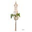 Handmade Macrame Plant Hanger – Natural Jute Rope For Indoor/Outdoor Hanging Flower Pots, Boho Home Decor