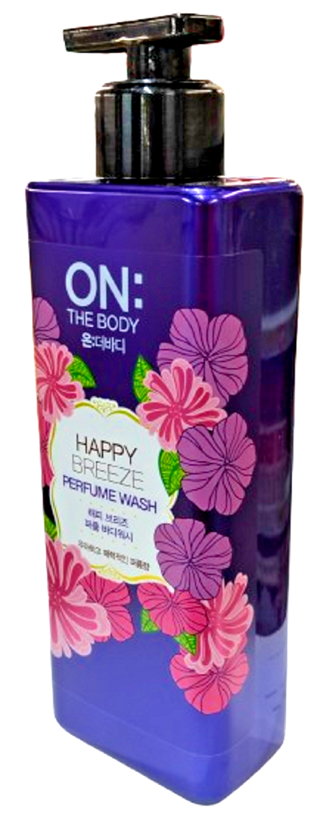 ON : The Body Happy Breeze Perfume Wash Liquid soap rose and
