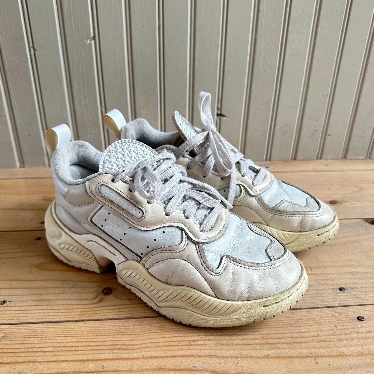 Adidas Originals Women s Supercourt Rx Trainers White Size Uk 5