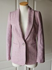 RARE J Crew Size 2 Parke Blazer English Herringbone Wool Lavender Purple J.Crew