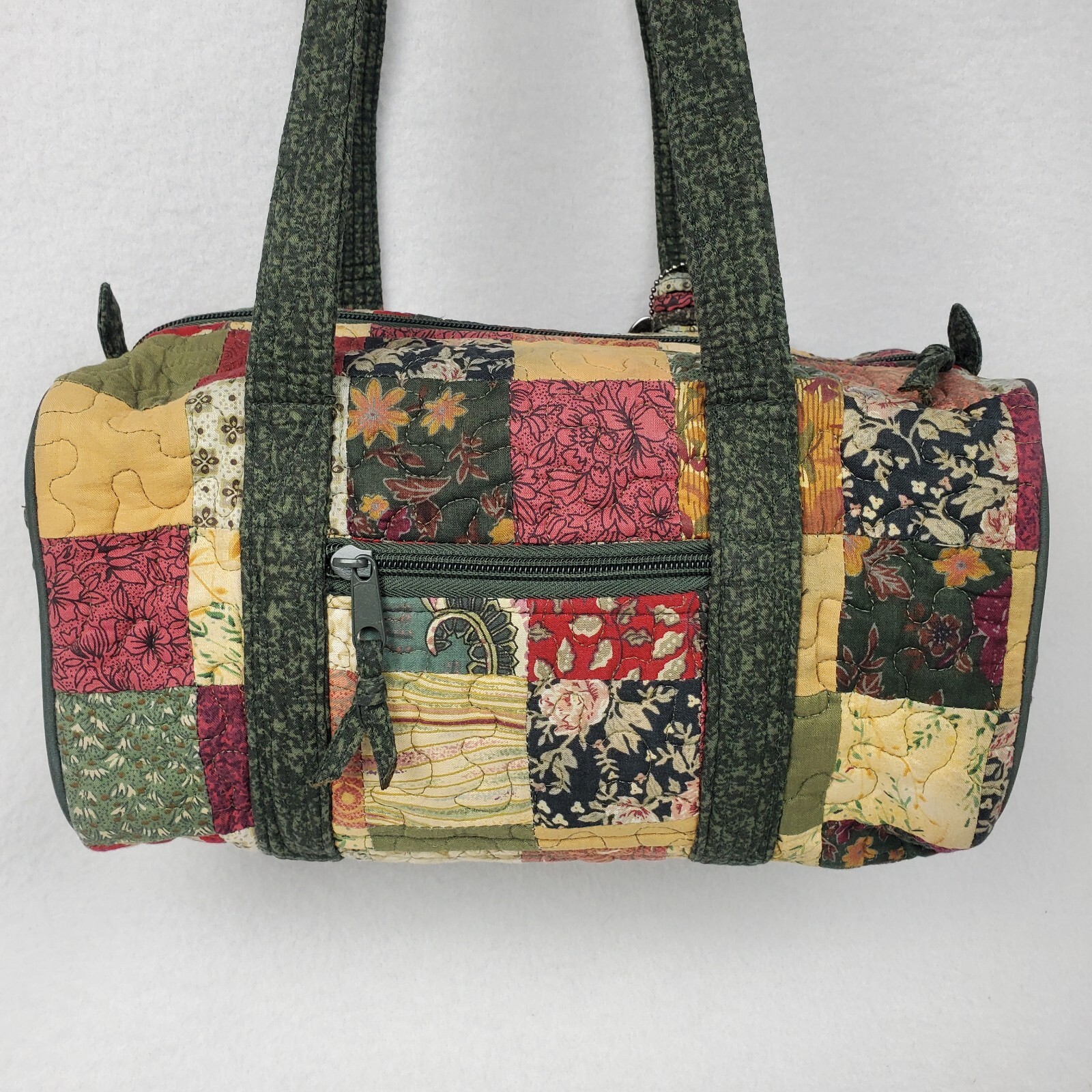 Donna Sharp Quilted Handbag Patchwork Shoulder Ba… - image 9