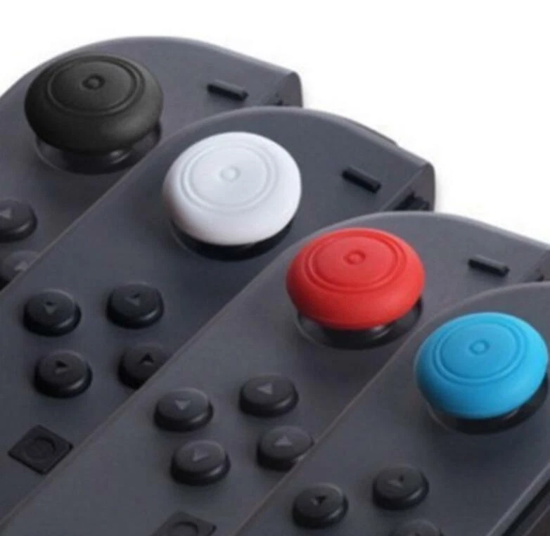 50X Silicone Joycons Thumb Stick Grip Joystick Cap Cover For Nintendo Switch Joy - Image 3 of 4