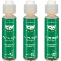 3X Dr. Wack Cw 1:100 Classic Scheibenreiniger Konzentrat Wischwasser 250Ml