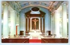 ST. LOUIS, Missouri MO ~ BASILICA of ST. LOUIS, King of France c1960s  Postcard