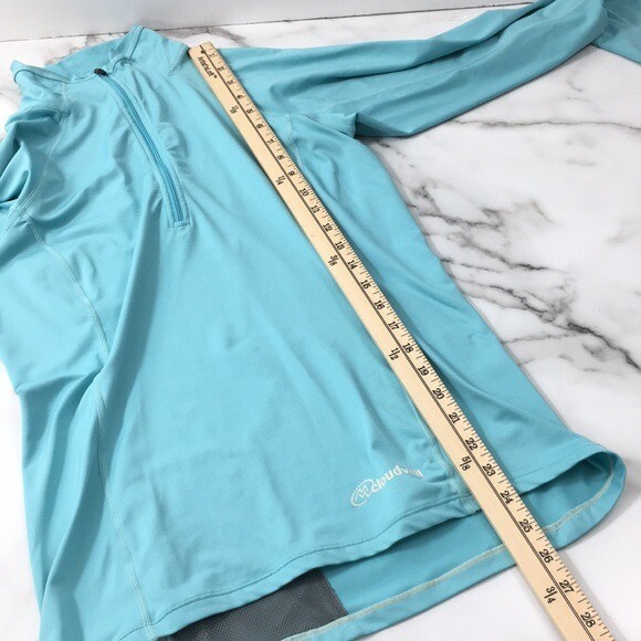 Cloudveil Blue Quarter Zip Pullover Activewear To… - image 11