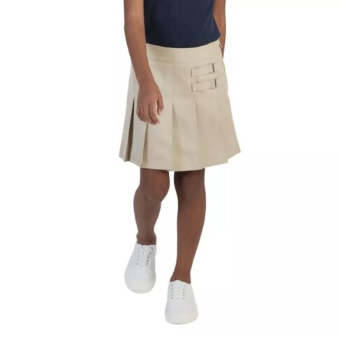 2-Pack French Toast School Uniform Scooter Skort Skirt, Khaki, Girls Sz 5, NEW - Picture 2 of 10