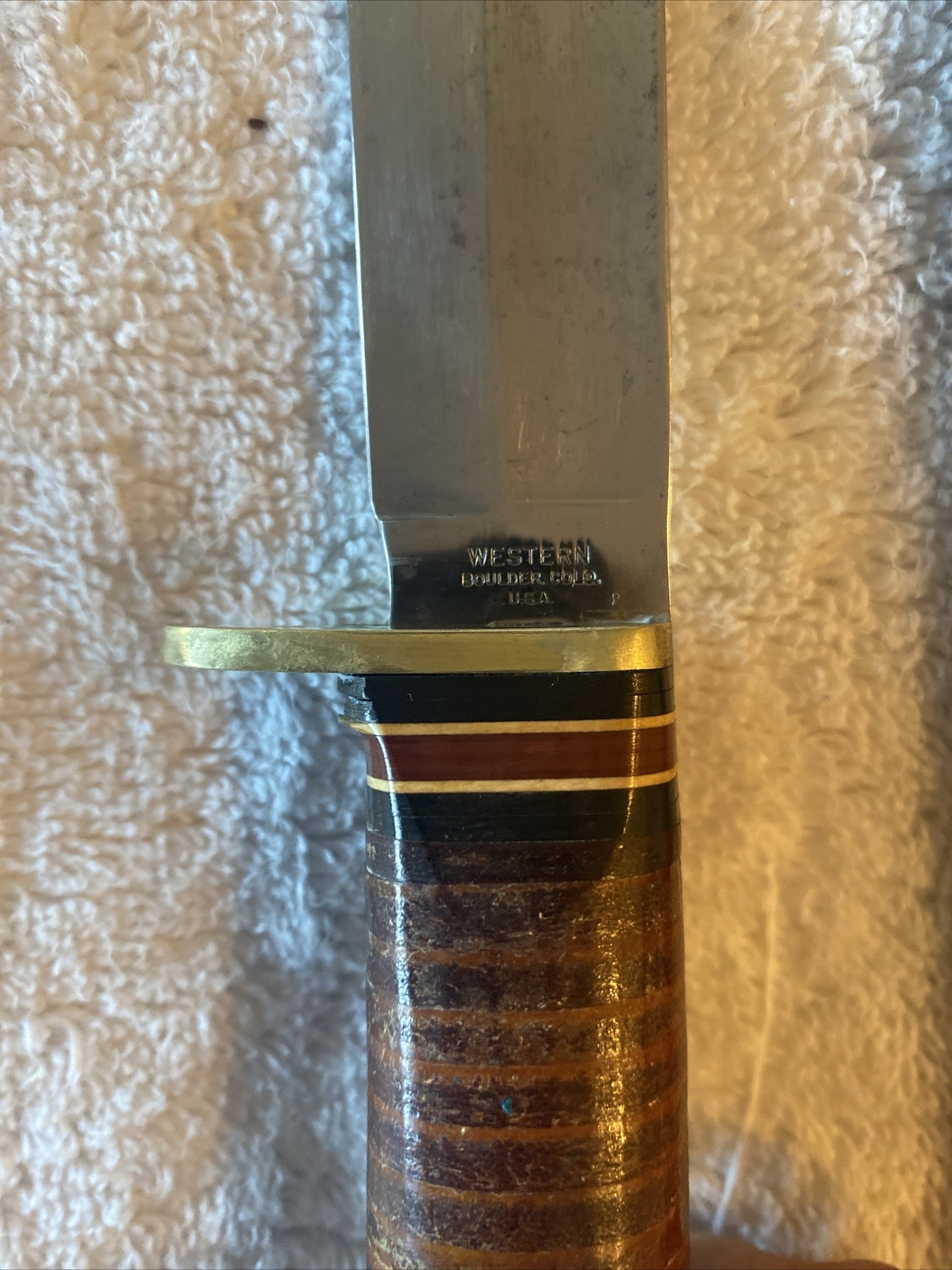 Vintage Knife Western Boulder Colo. L465 Hunter Skinner, Very Nice eBay