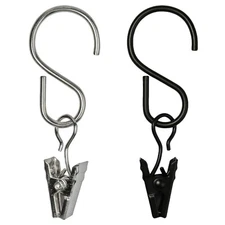 25 pcs Curtain Clips w/ Hook for Curtain, Photos, Home Decoration, Party Lights