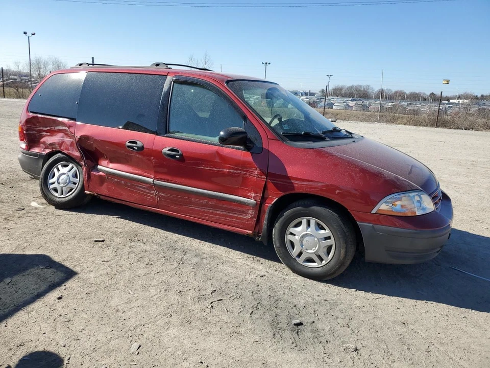 Espejo retrovisor izquierdo Ford Windstar 2000 rojo OEM - usado, 127 k millas, envío rápido Foto 4 de 4