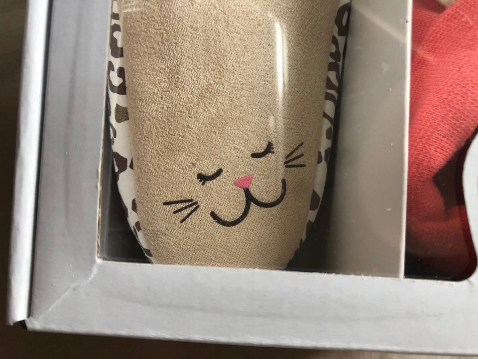 Rosie Pope Playful Leopard Crib Shoes  3-6 Months   306 - Image 2 of 4