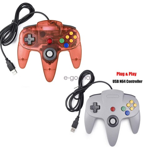 Wired USB N64 Controller PC Remote Joystick for Windows MAC System Raspberry Pi - Picture 77 of 87