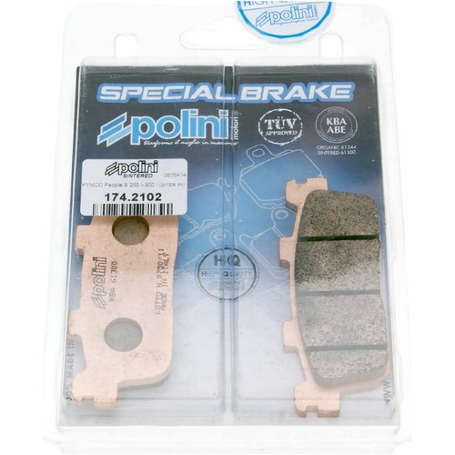 Paire Plaquette de Frein Sintered POLINI Yamaha YP R X-Max 400 2015>2015 - Photo 2/3