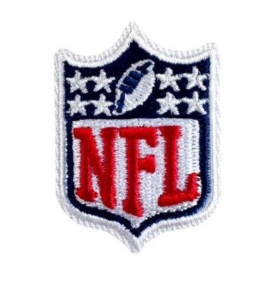 NFL Football  Logo zum Aufbügeln Aufnäher Patch klein