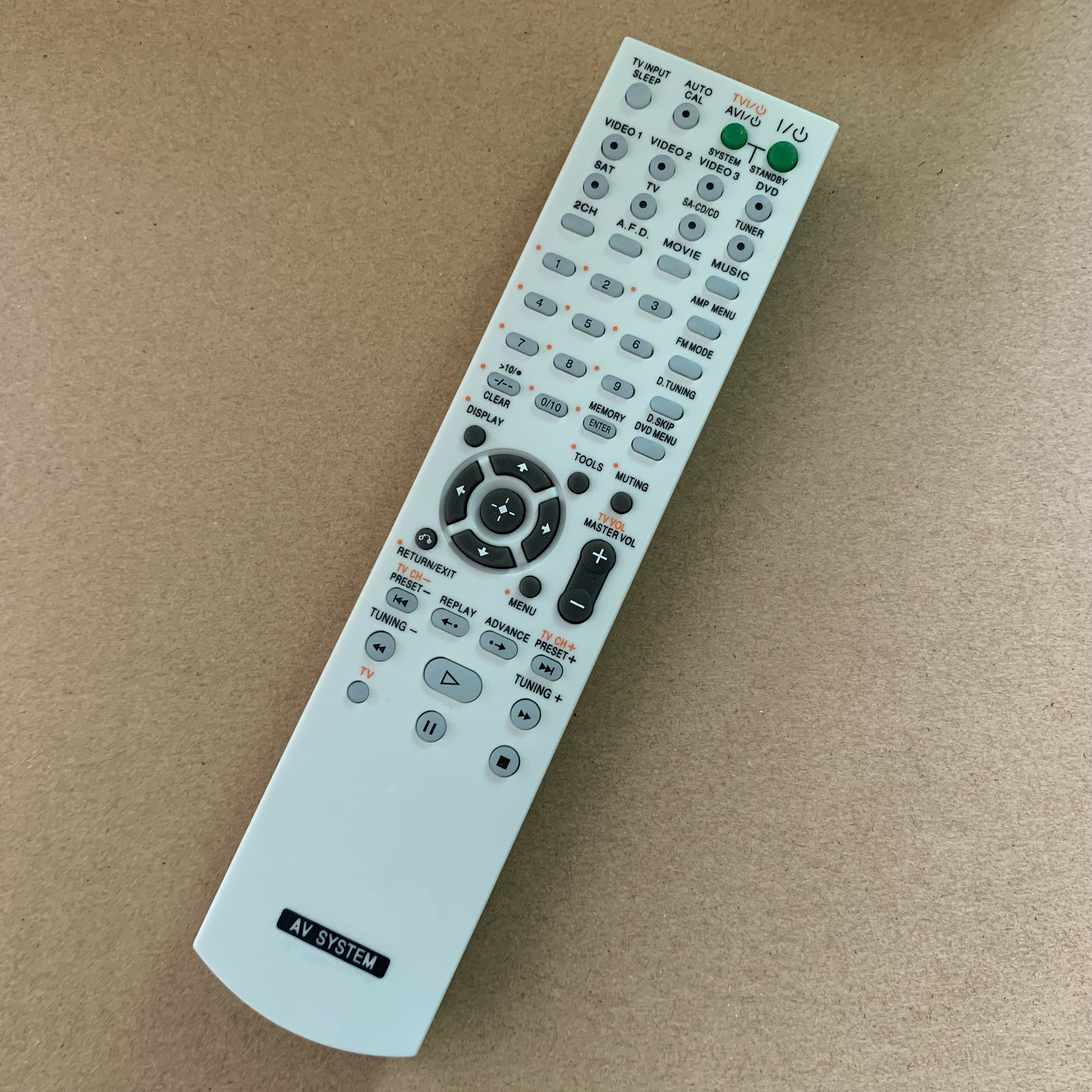 Remote Control For Sony STRDE595 STRDE597 STRDE598 Home Audio System