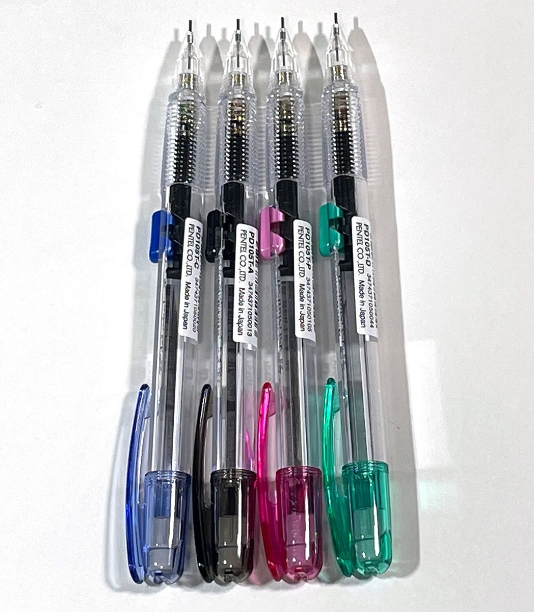 Pentel TECHNICLICK PD105T Mechanical Pencil 0.5mm pianissimo from