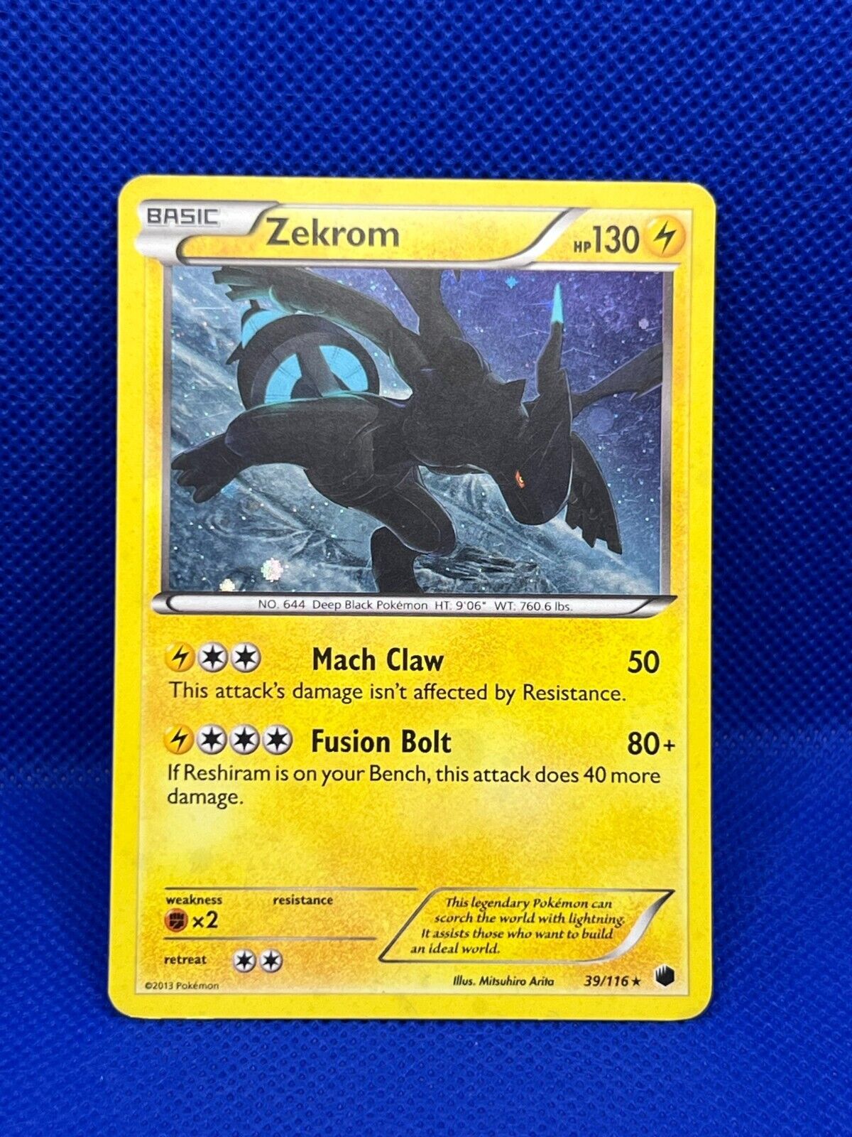 Zekrom (Cosmos Holo) (39/116) [Miscellaneous Cards & Products] – Pokemon  Plug