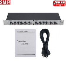 234XS Crossover Stereo 2-Way/3-Way Electronic Crossover Mono 4-Way Audio for DBX