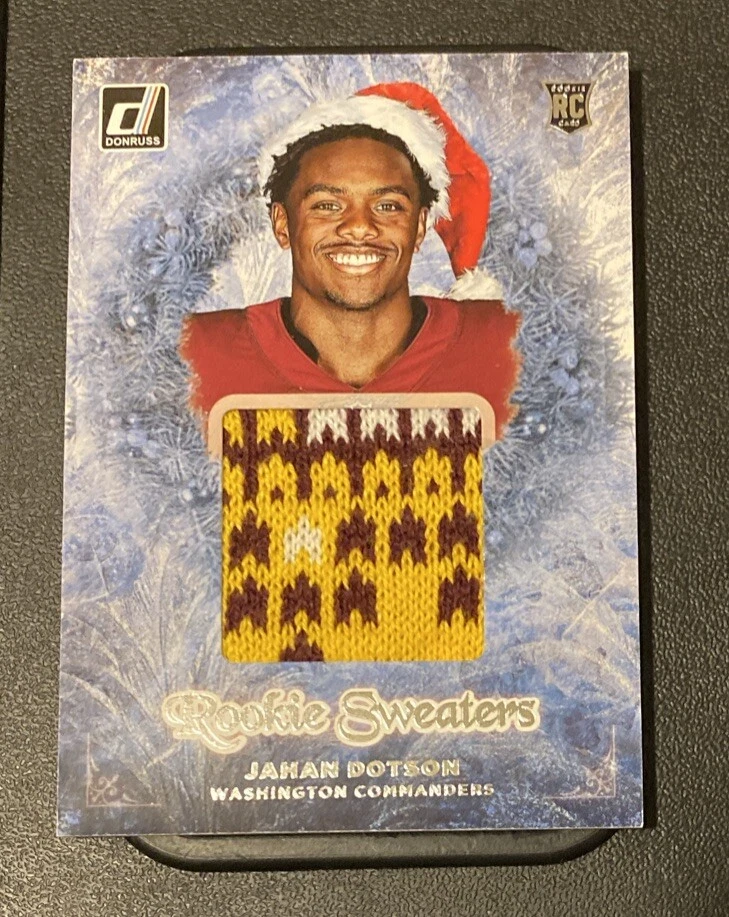 Jahan Dotson Panini Donruss Rookie Holiday Sweater #RHS10 Base