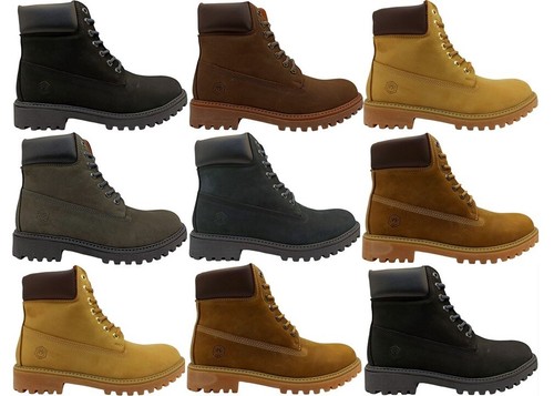 Scarponcini da uomo Lumberjack RIVER SM00101 scarpe stivaletti invernali  pelle | eBay
