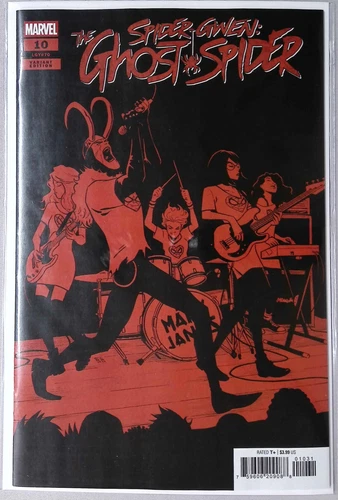 SPIDER-GWEN: THE GHOST-SPIDER #10 LEE GARBETT FORESHADOW VARIANT