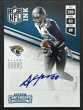 2016 Panini Contenders Allen Hurns NFL Ink Auto #12 Jacksonville Jaguars