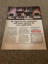 Vintage 1986 TANDY 1000 1200 2000 3000 Home Computer PC Print Ad RADIO SHACK