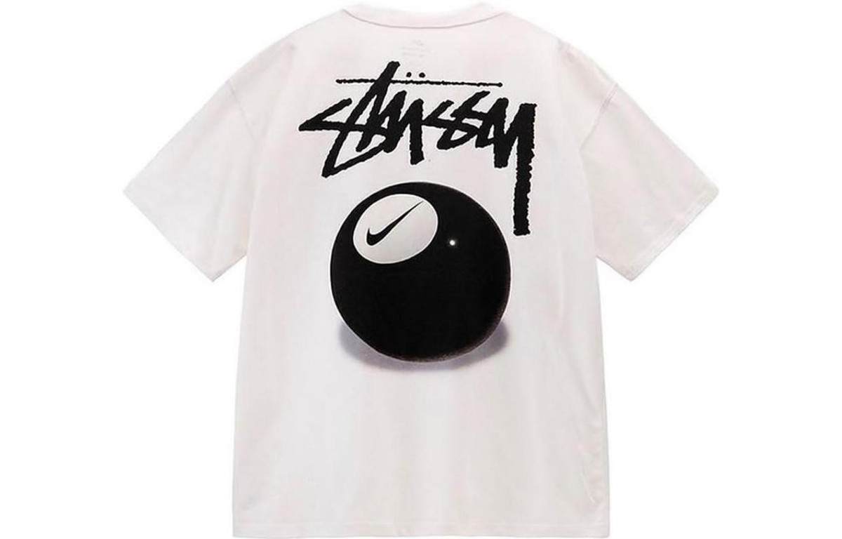 Nike x Stussy 8 Ball T-Shirt (Asia Sizing) 'White' - DO9323