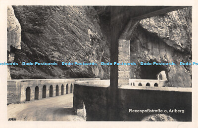 R448403 Flexenpassstrasse a Arlberg Bromsilber Von Hugo Mauch Jede Art Nachdruck