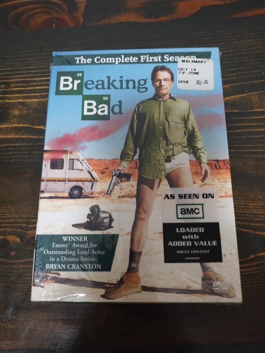 Breaking Bad: First 1st SEASON (3DISC DVD) Bryan Cranston Aaron